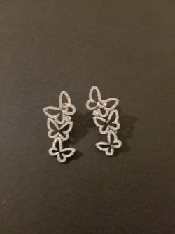 Fashion Butterfly Ear Rings