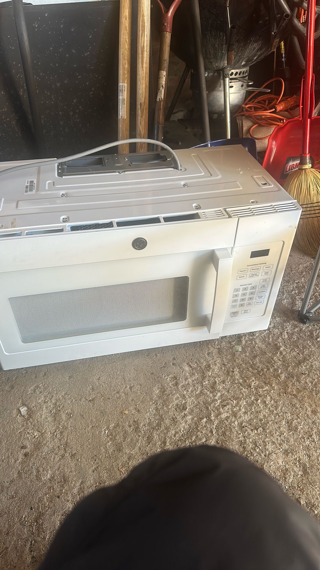 GE - 1.6 Cu. Ft. Over-the-Range Microwave