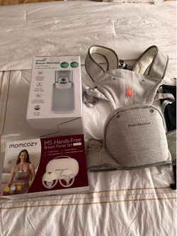 BeBaMour Carrier, Momcozzy BreastPump, Water warmer.