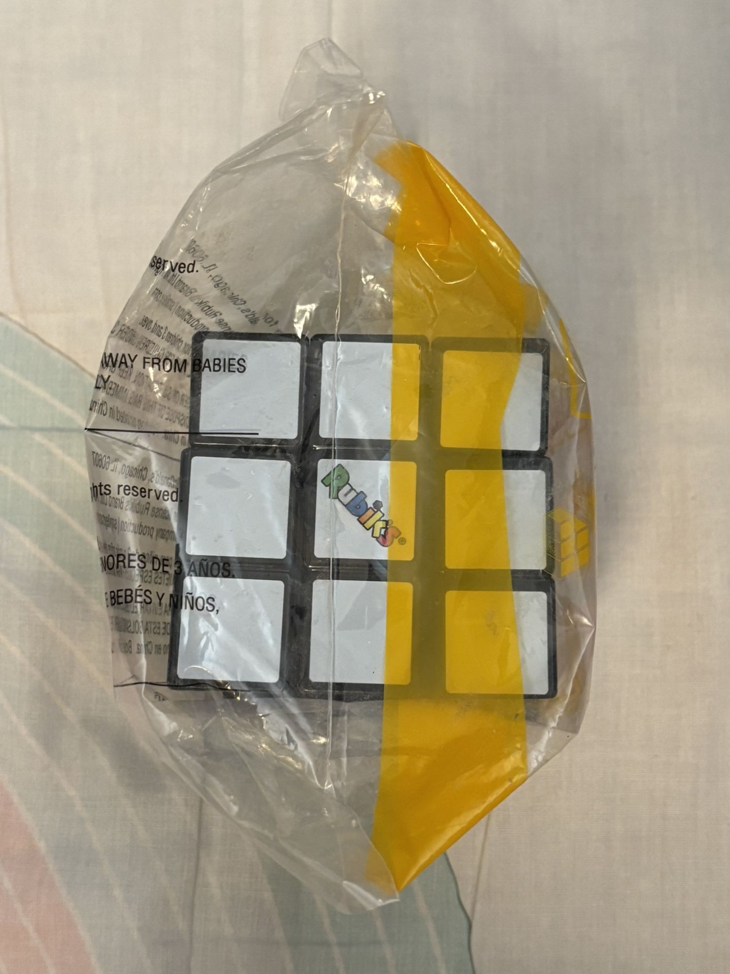 McDonald’s Rubik’s Cube Happy Meal