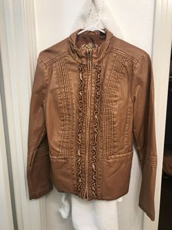 Leather jacket size M
