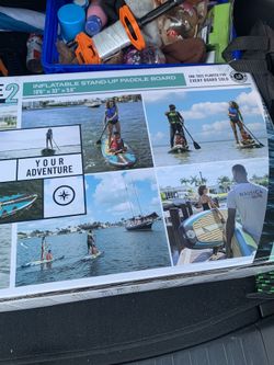 Nautica iSUP Paddle Board Surfing Adventure 2 Kit Complete Electric Pump