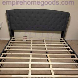 Rosemary Platform Bed Available In ALL SIZES Brand New In The Box Same Day Delivery!