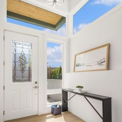 Black Narrow Entryway/Console Table