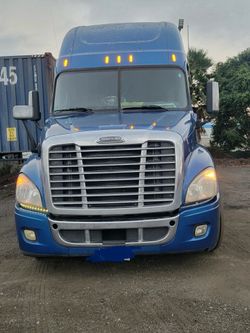 Freightliner Semi Truck Blue
