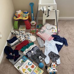 Collection Of Baby Items