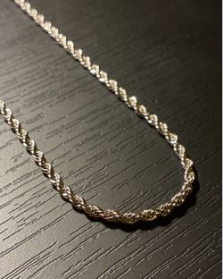 Stainless Steel Rope Chain Necklace