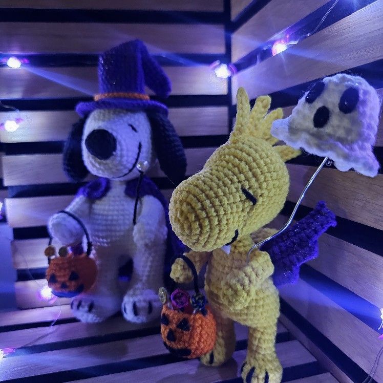 Crochet Snoopy , Woodstock