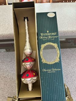 Waterford Holiday Heirlooms Nostalgic Collection Tree Topper