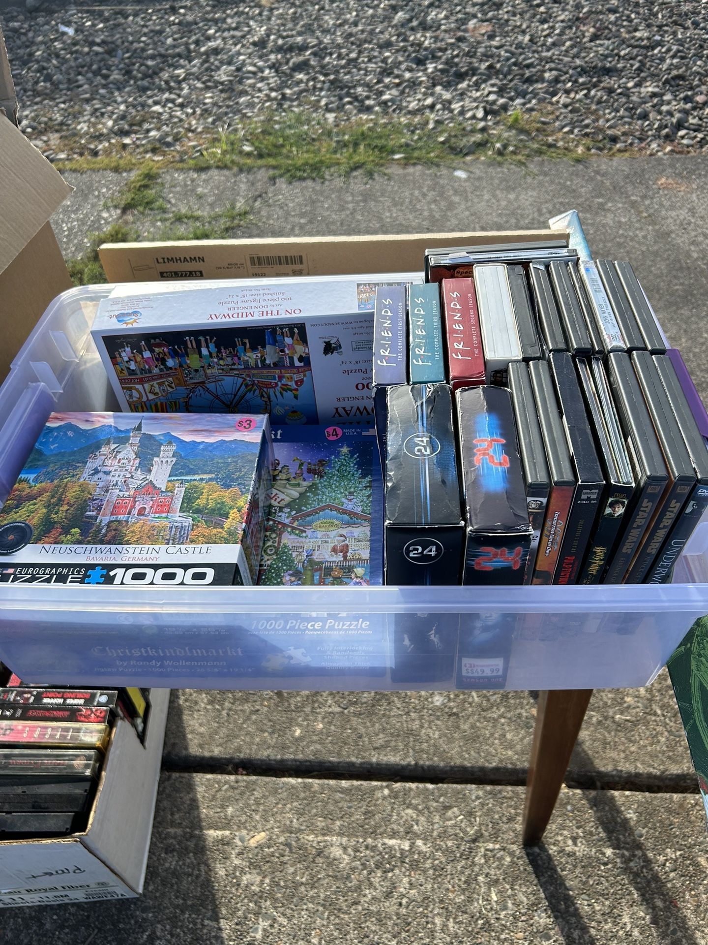 DVDs and Puzzles