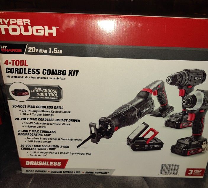 Hyper Tough 4 Pc Set