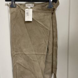 Michael Kors Collection Italy, Suede Skirt