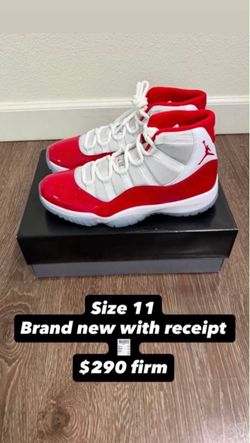 Air Jordan 11 Cherry Red Sneakers