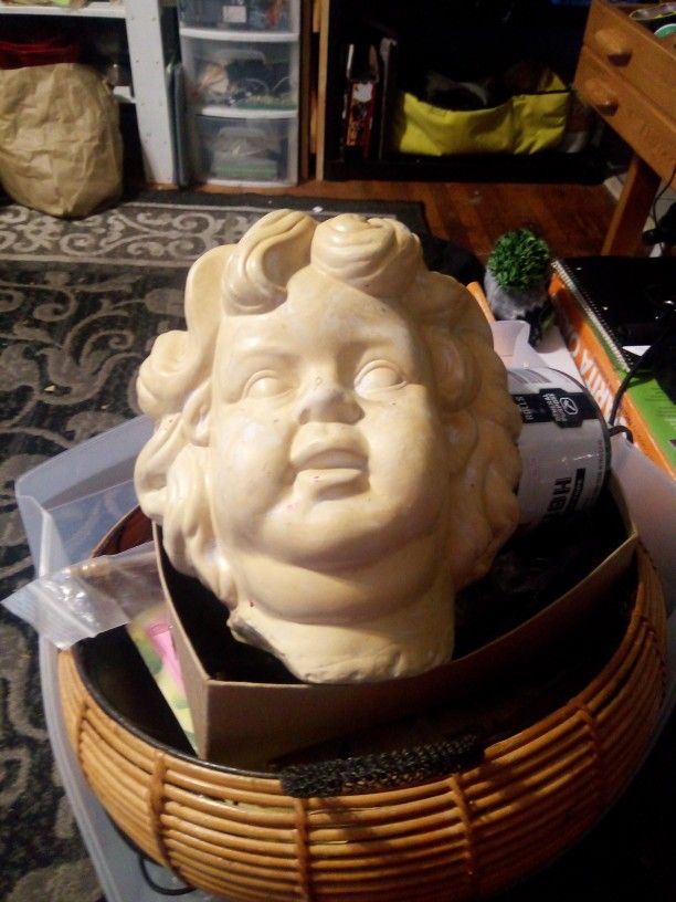 Cherub Large Face Collectible