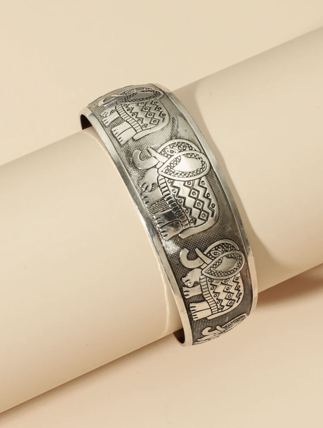 Vintage Gypsy Bangles Ethnic Zinc Alloy