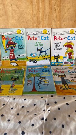 Pete the Cat I Can Read Books Set of 6