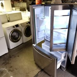 Blow Out Sale Warehouse Full Of Nice Like Brand New Washer Dryer Fridge Stove Stackable Free Warranty Only 65for Financing 90day TO Pay 