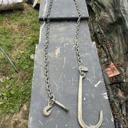 15in J Hook With 10ft Chain 