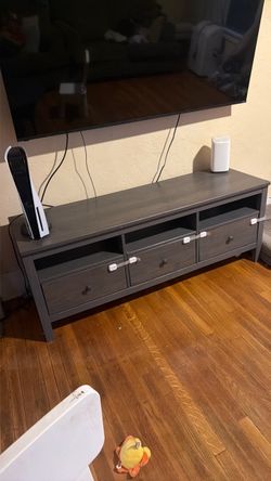 IKEA Hemnes entertainment center table - Grey
