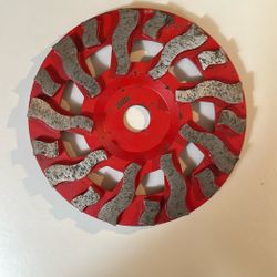 Diamond Twisted Hard Surface Grinding Wheel 