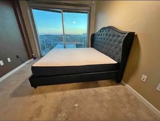 Brand New King / Queen Bed Frame + MATTRESS set deal. YES PRICE IS REAL