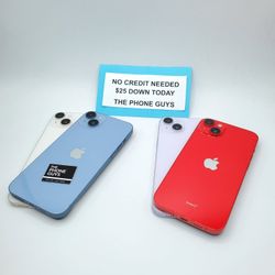 Apple iPhone 14 Plus - $1 Down To Take Home Today Pay The Rest Later