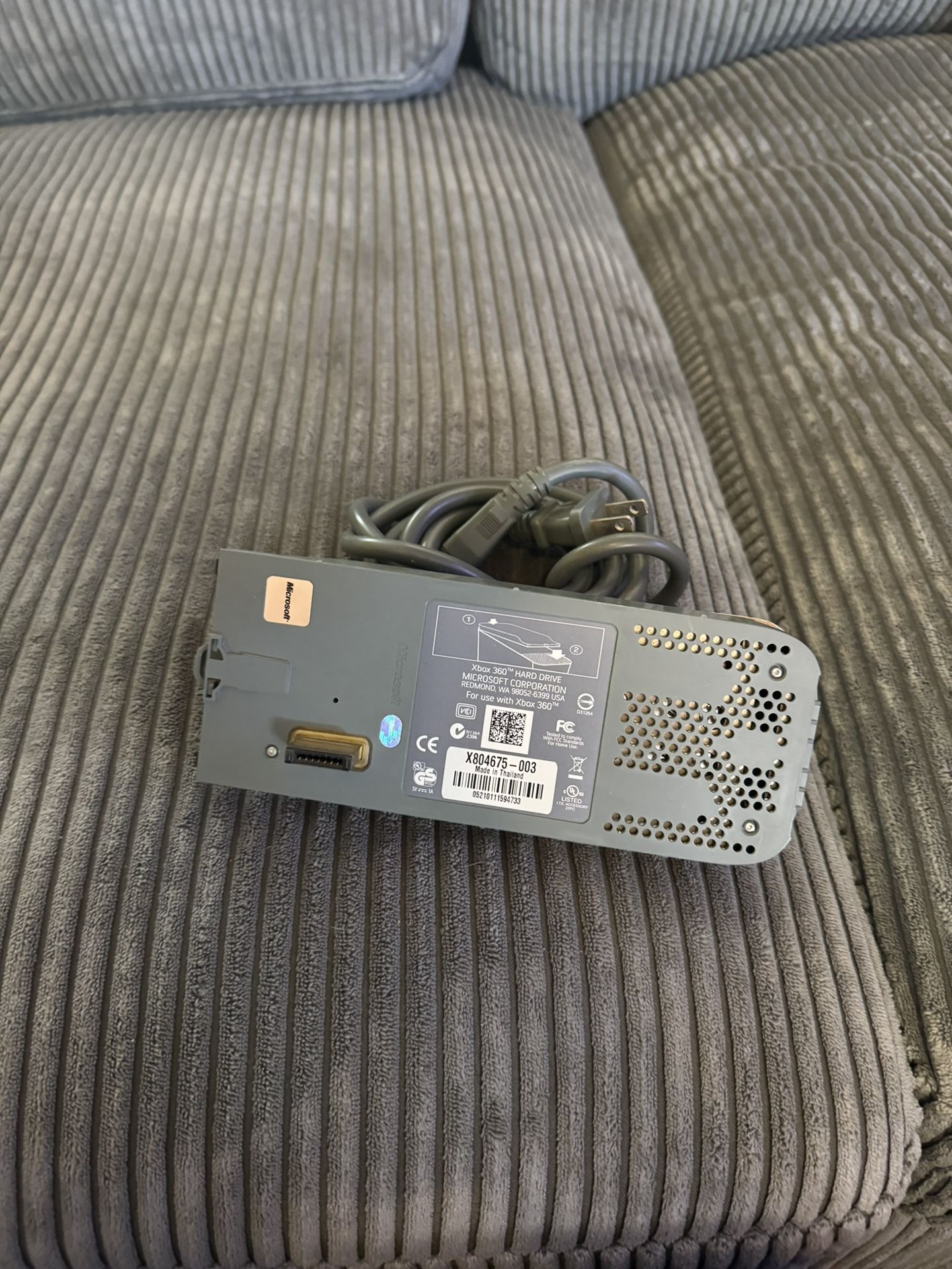 Xbox 360 Hard Drive N Cable