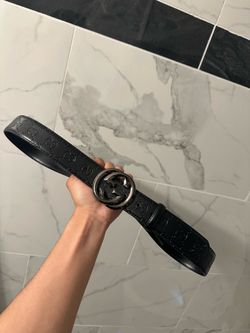 Full Black Designer  Belt Size 115cm/45inchs