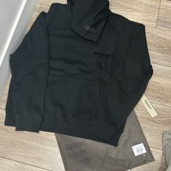 Black Essential Hoodie