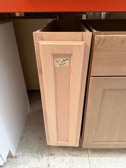 Unfinished kitchen cabinets base