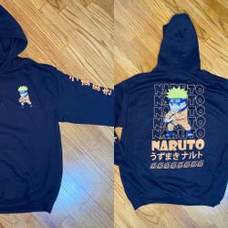 Baby Naruto Shippuden Pullover Hoodie Sz medium New without tags!!