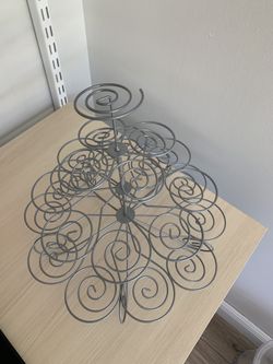 Decoraorative cupcake holder/display.