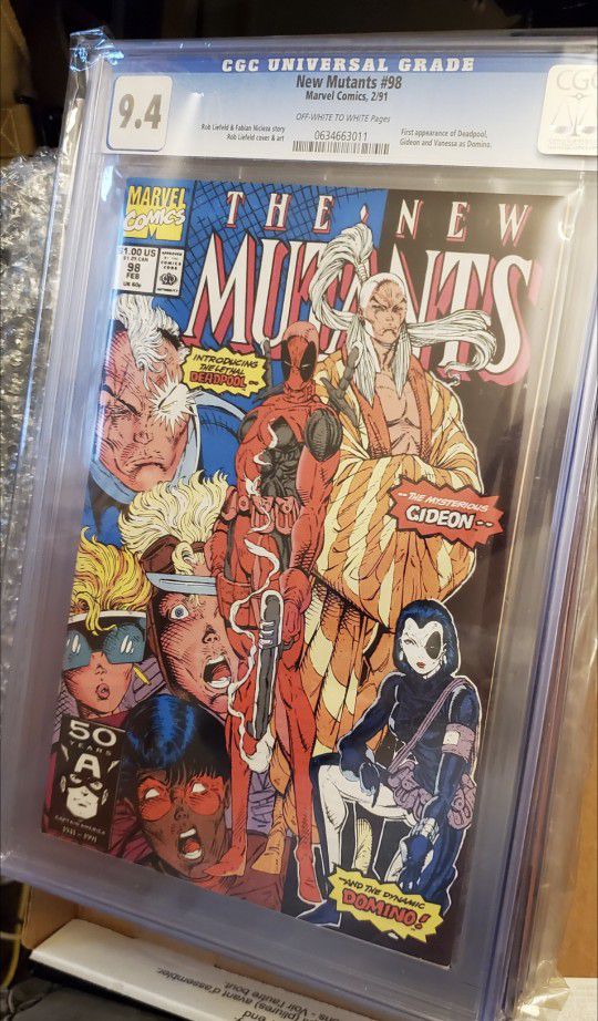 The New Mutants #98 (1st Appearance of Deadpool)