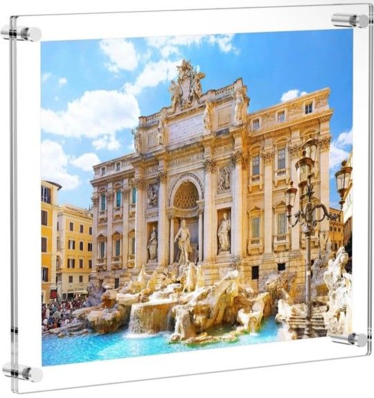 AITEE Large Acrylic Floating Picture Frame