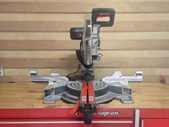 Bosch GCM12SD miter saw with Shop Nation dust collection