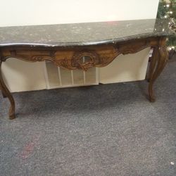 Rare Marble 18th Century Console 