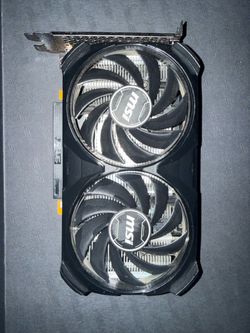 MSI GeForce RTX 4060 Ventus 2X Black 8G OC Graphics Card