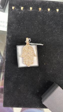 Hand on hamsa