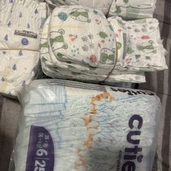 Diapers size 6