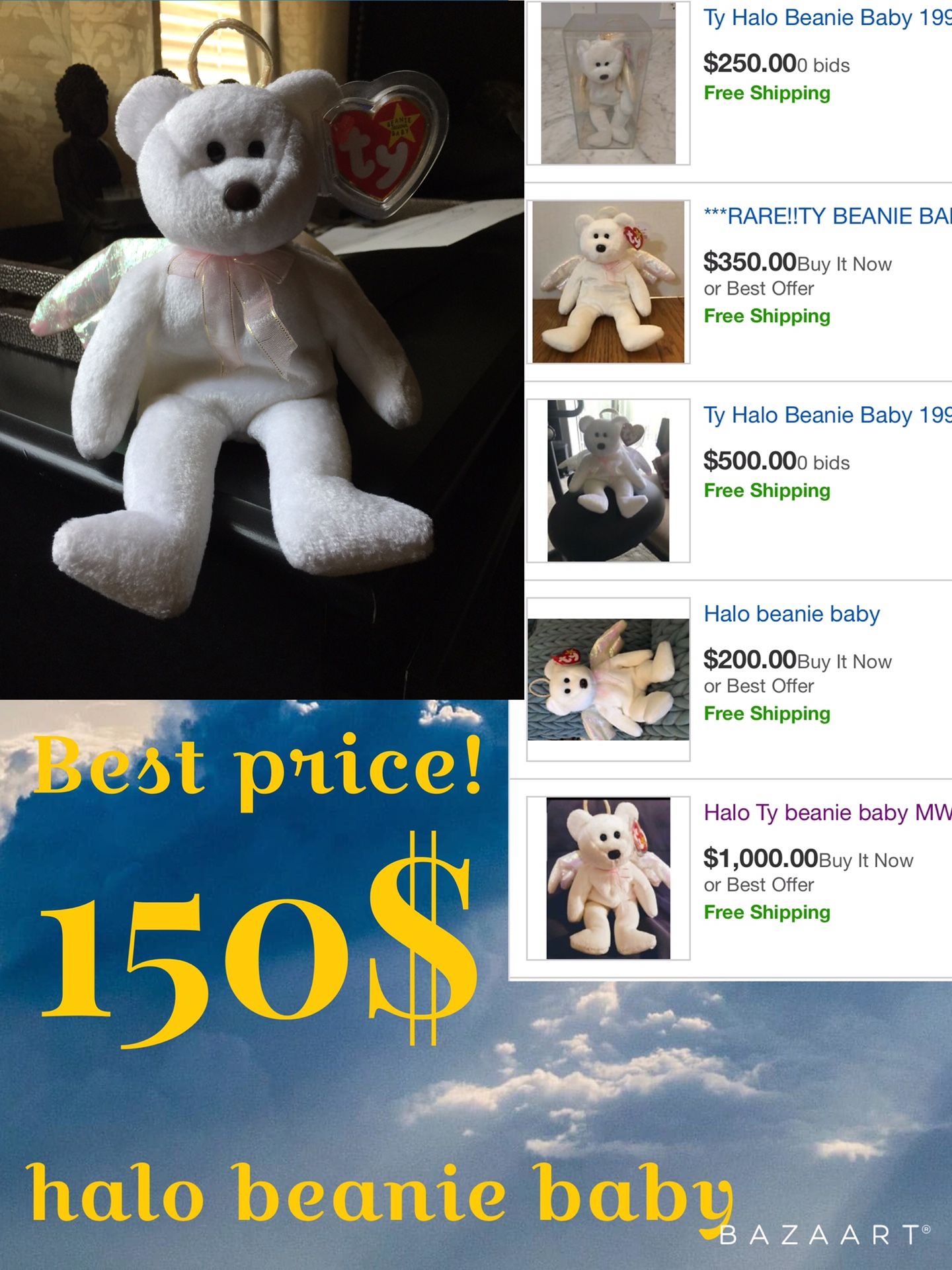 Halo Beanie Baby