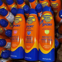 Sunscreen Spray Banana Boat