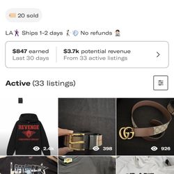  clothes, shoes, belts and bags 