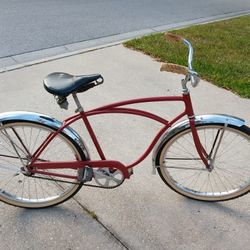 Antique Vintage Red Schwinn Corvette II Bike Bicycle