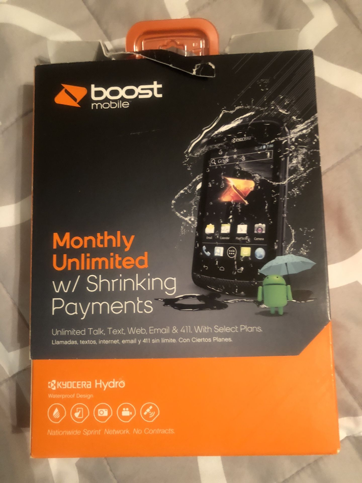 Boost Mobile Kyocera Hydro