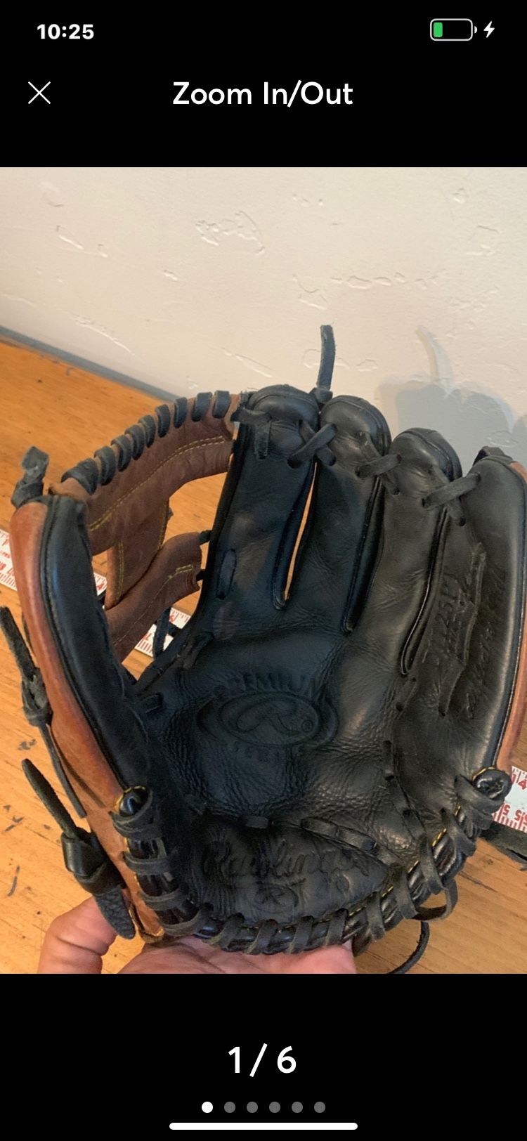 Rawlings D112PTB 11.25” Youth Premium Series Baseball Softball LH Glove For RHT