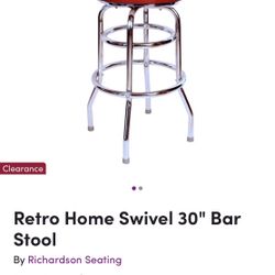 New Swivel Bar Stool 30”