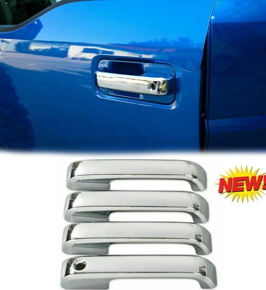 F150 2015-2020 Crew Cab 4 door handle Chrome covers