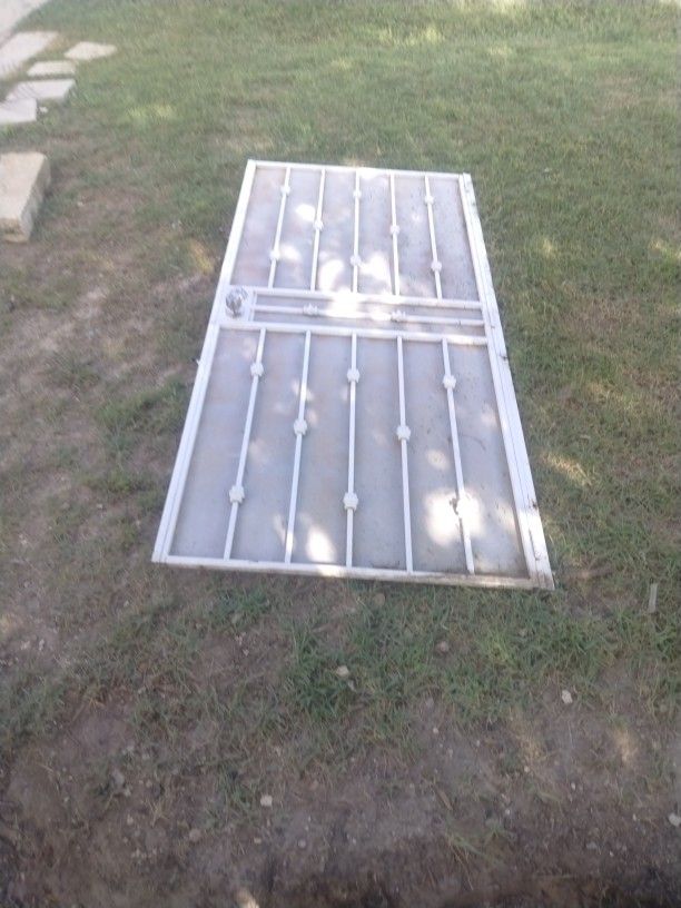 Iron gate Screen door