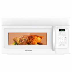 ThermoMate 30" Over-The-Range Microwave Oven With 1.7 Cu. Ft. Capacity, 1000 Cooking Watts, One-Touch Cooking Options, 300 CFM, LED Lighting, White