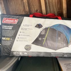 8 Person Camping Tent & Sleeping Bag